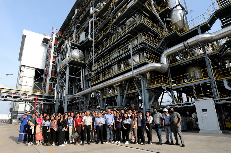 WHA Group Welcomes Chulalongkorn Students and Delegates from Environmental Engineering Association of Thailand to Water Reclamation Plant and CCE