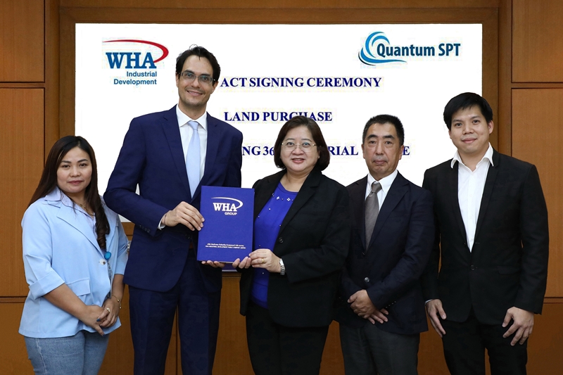 Quantum SPT Purchases Land in WHA Rayong 36 Industrial Estate to Expand Operations in the Region