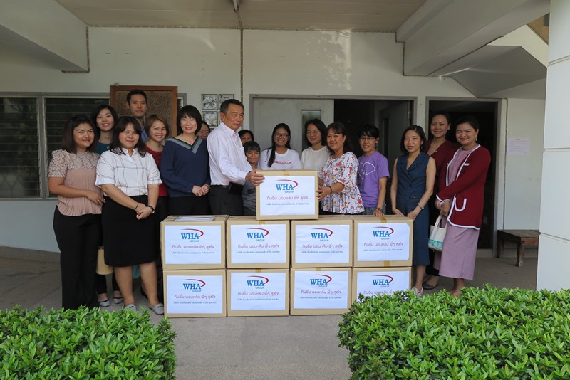 WHA Group Presents its Contribution to  Holt Sahathai Foundation and Baan Nokkamin Foundation