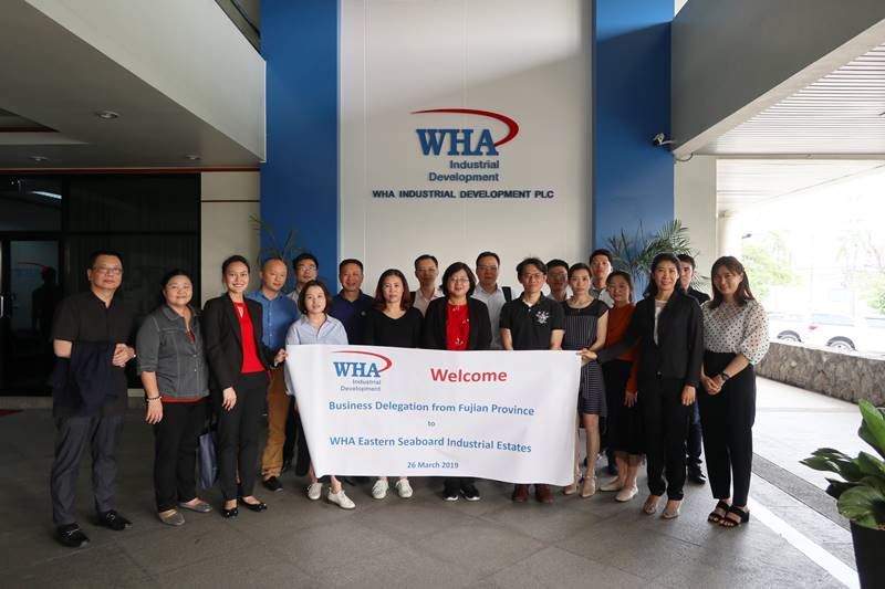 Fujian Business Delegation Visits Eastern Seaboard Industrial Estate (Rayong) and WHA Eastern Seaboard Industrial Estate 1
