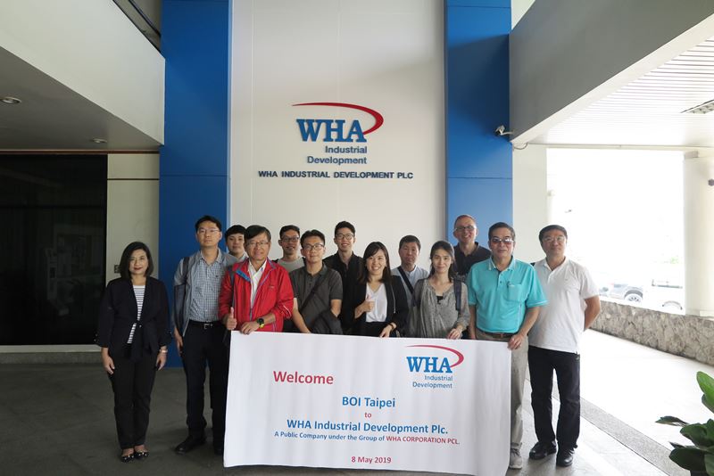 WHA Industrial Development Welcomes Taipei Delegation to ESIE [Rayong] and WHA ESIE 1