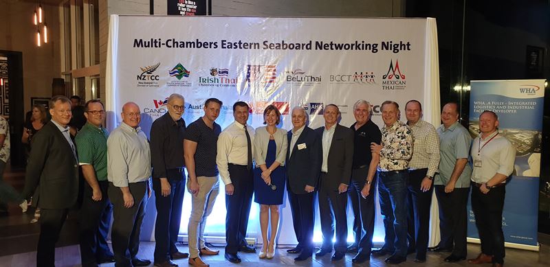 WHA Industrial Development Co-Sponsors Multi-Chambers Eastern Seaboard Networking Event in Pattaya