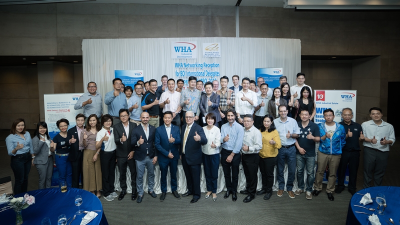 WHA Industrial Development Hosts Networking Reception for BOI International Delegates following the Aerospace & MRO Summit 2019