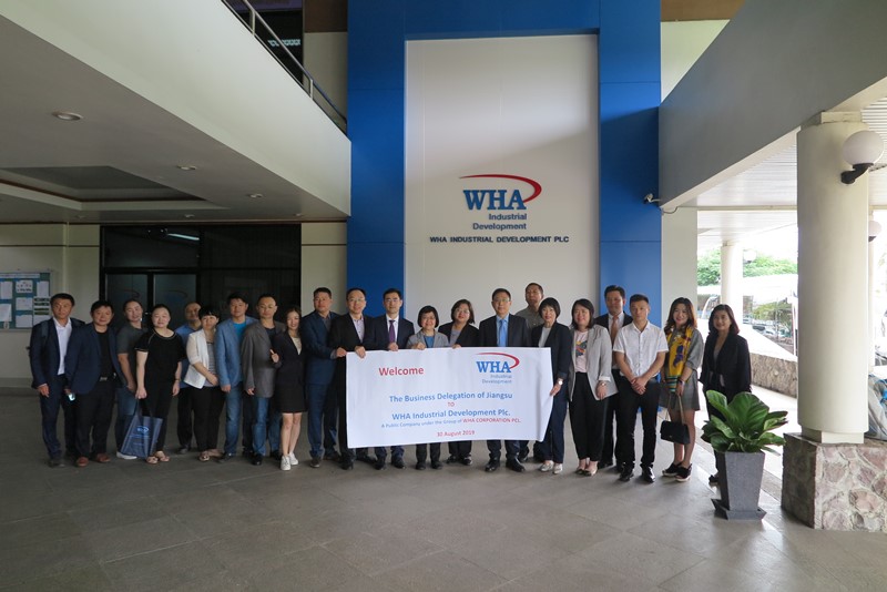 WHA Group Welcomes Jiangsu Delegation to  WHA Eastern Seaboard Industrial Estate 1 and Eastern Seaboard Industrial Estate (Rayong) 