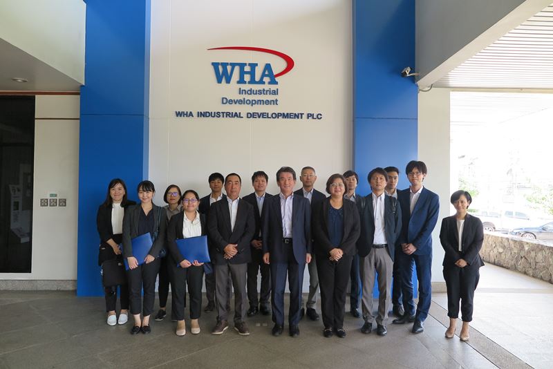 Delegates from JETRO Visit WHA Industrial Estates