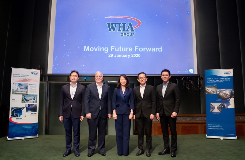 Moving Future Forward: WHA Group Upbeat for  All-Round Transformation and Growth in 2020