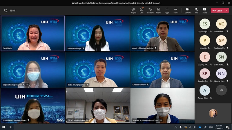 ดับบลิวเอชเอ กรุ๊ป จัดสัมมนาหัวข้อ  “Empowering Smart Industry by Cloud & Security with IoT”