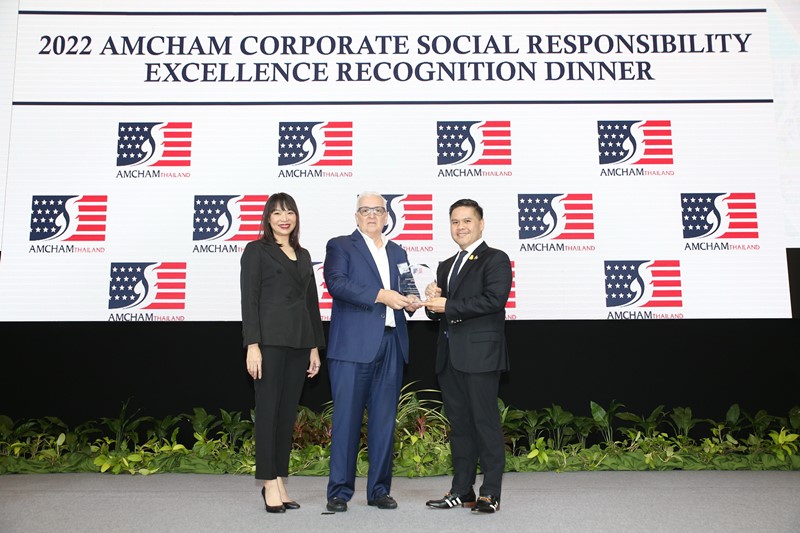 WHA Group Receives Platinum Award for 13th Consecutive Year and Thai Development Award at AMCHAM CSR Excellence Awards Ceremony