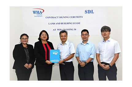 Silverspark Finalized Lease Deal for New Manufacturing Base  At WHA Rayong 36 Industrial Estate