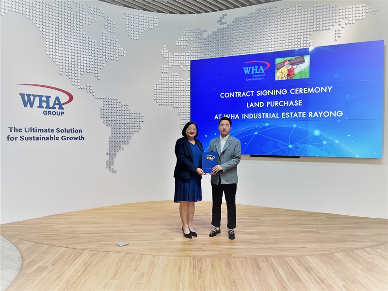 Bestrend New Material (Thailand)  Finalized Land Purchase Agreement at WHA Industrial Estate Rayong
