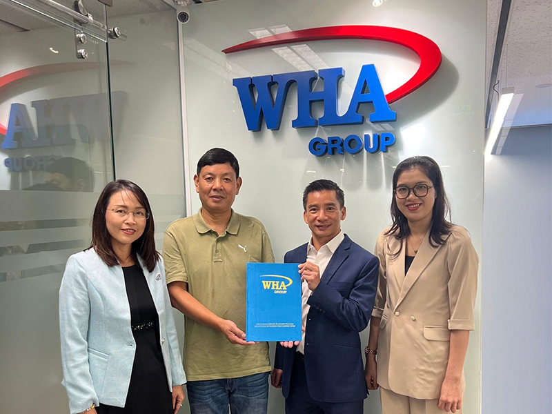 Junhao finalized Land Sublease Agreement to set new factory at WHA Industrial Zone 1 – Nghe An