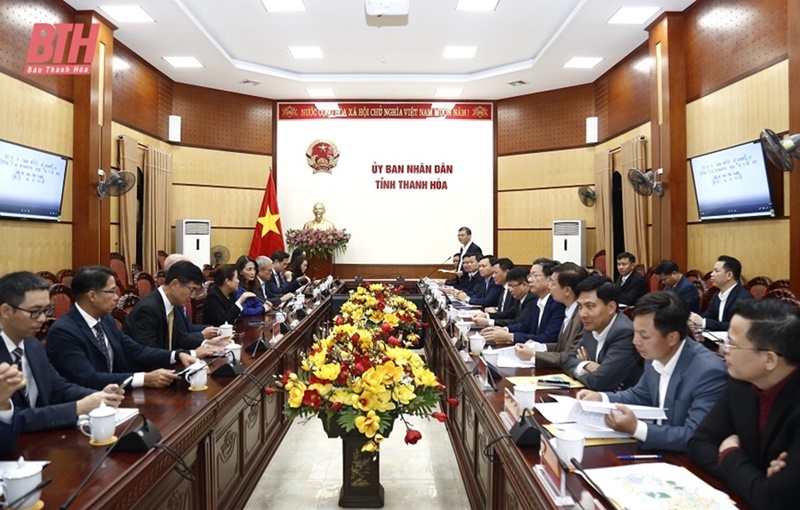 WHA Group Executives visit and cooperate with Leaders of Thanh Hoa Province