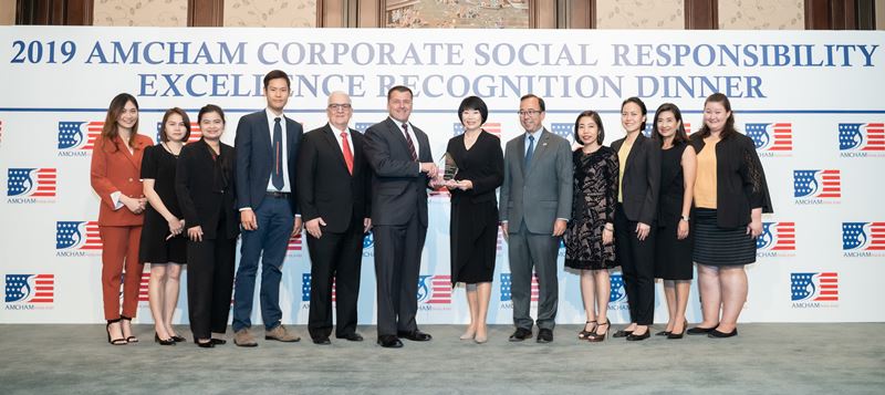 ดับบลิวเอชเอ กรุ๊ป คว้ารางวัล 2019 People’s Choice Award  และ AMCHAM CSR Excellence Award