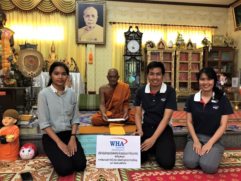 Wat Pansaded’s New Sermon Hall Project  To be Funded by WHAID 