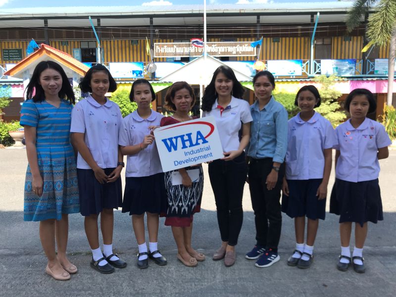 WHA Delivers School Supplies to Chonburi High School