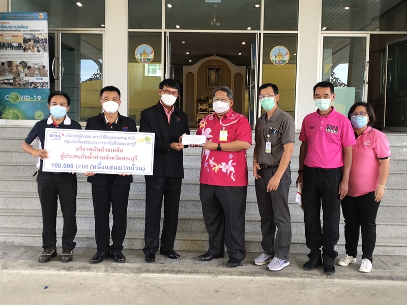 WHA  Helps Saraburi Flood Victims 