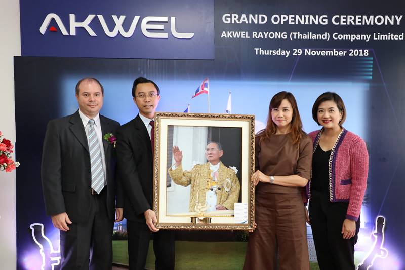 Grand Opening Ceremony for AKWEL Plant  at WHA Eastern Seaboard Industrial Estate 1 