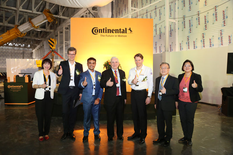 Continental Holds Machine Installation Ceremony  at New Rayong Plant
