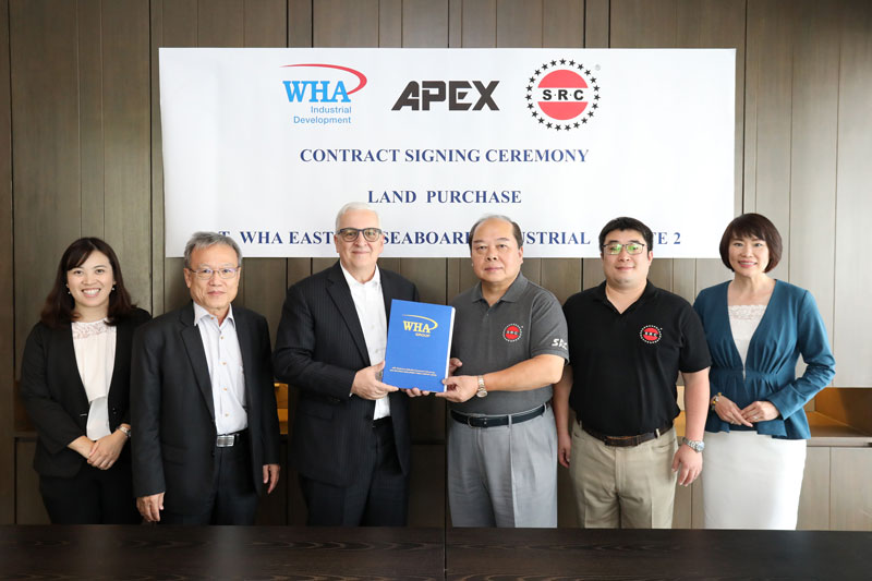 APEX International Purchases Land  at WHA Eastern Seaboard Industrial Estate 2