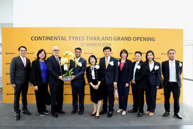 Continental Tyres (Thailand) Inaugurates its Greenfield Plant  in Thailand at WHA Eastern Seaboard Industrial Estate 4 