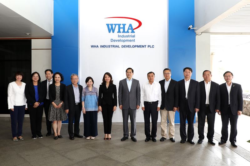 WHA Group Welcomes Yunnan Delegation to  WHA ESIE 1 and ESIE (Rayong)