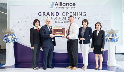 Alliance Laundry Systems Celebrates Grand Opening  of New Facility in Rayong