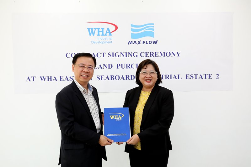 Max Flow Purchases Land at WHA Eastern Seaboard Industrial Estate 2  as Its New Facility