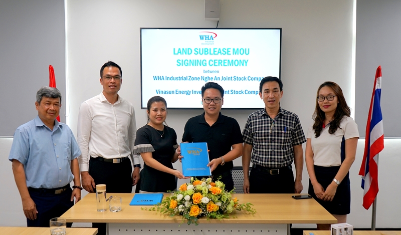 Vina Sun Energy to Set Up Automotive Spare Parts Production Factory  at WHA Industrial Zone 1 - Nghe An