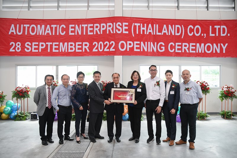 Grand Opening Ceremony for Automatic Enterprise at WHA Industrial Estate