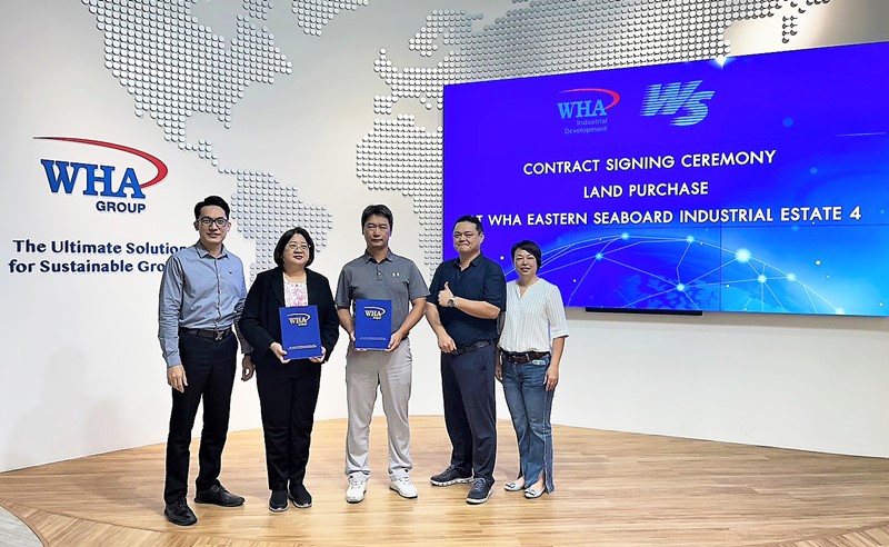 Weisheng Precision Hardware (Thailand) Finalizes Land Purchase Agreement at WHA Eastern Seaboard Industrial Estate 4