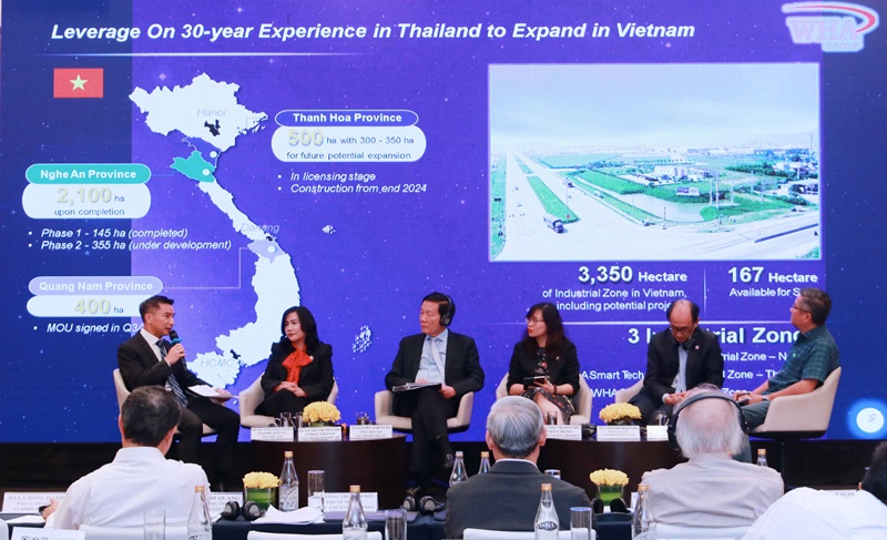 WHA group elaborates on the “Towards Green Growth” in Vietnam Industrial Forums 2023