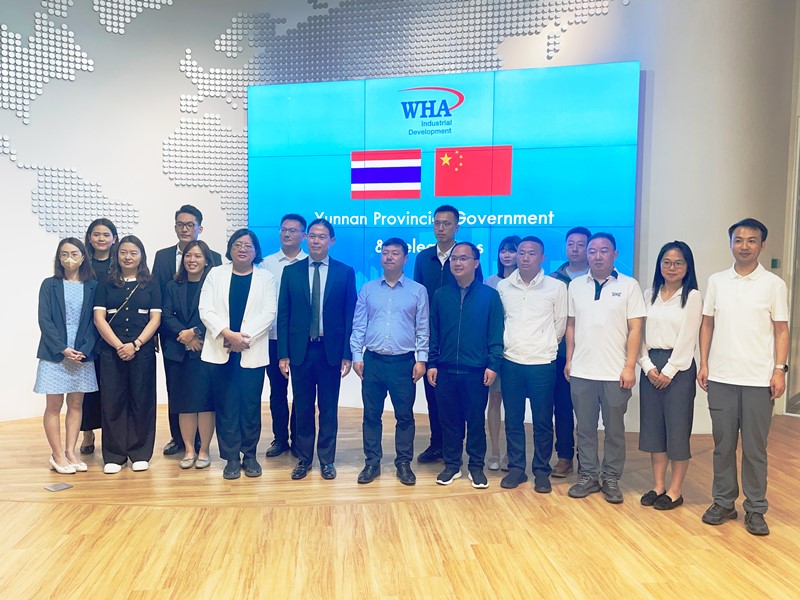 WHA Group Welcomes Yunnan Provincial Communist Youth League of China to visit WHA Tower 