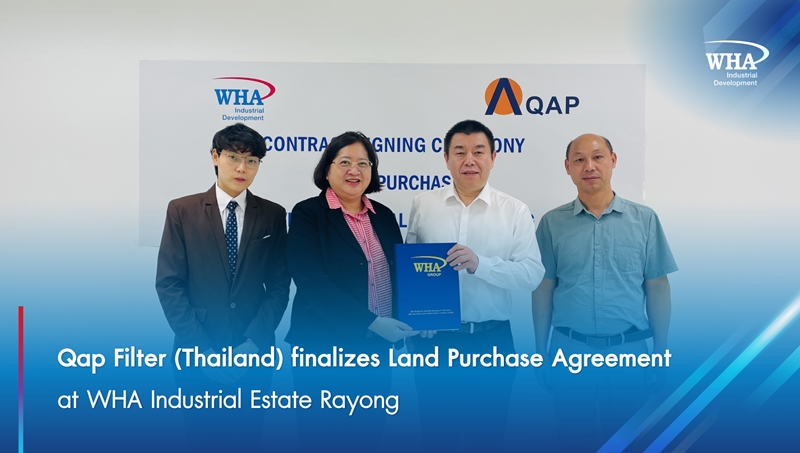 Qap Filter (Thailand) finalizes Land Purchase Agreement at  WHA Industrial Estate Rayong 