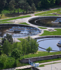 water treatment plant control center
